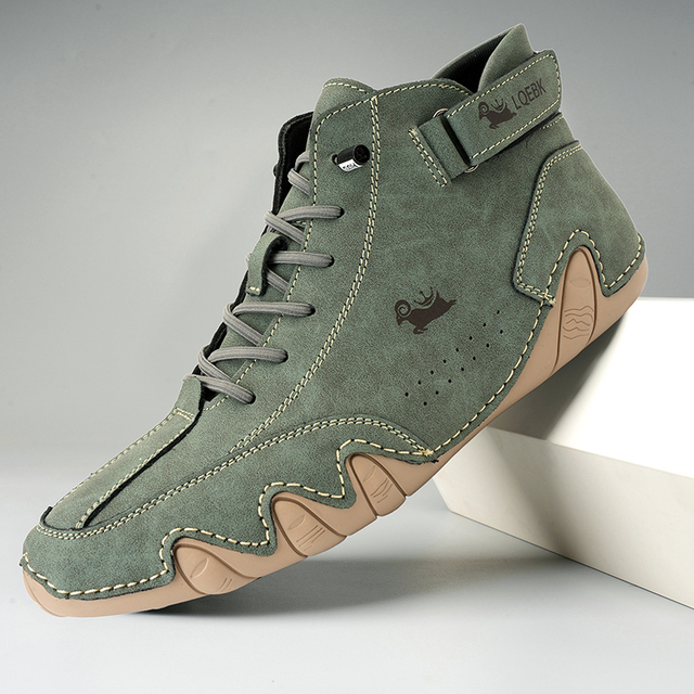 Ultra - Bequemer Rutschfester Barfußschuh Aus Echtem Leder (Unisex) – Ansicht 10