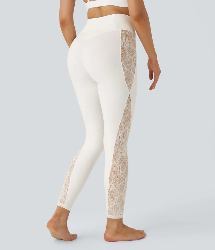 Sofia Aura™ – Figurformende Cross-Waist Leggings mit Stil & Komfort MOKKAKAI