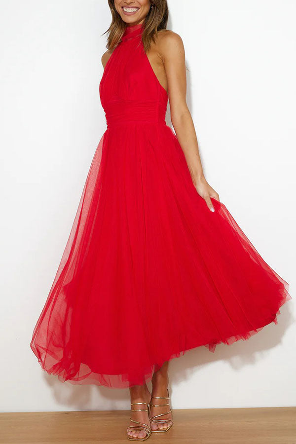 Fary™ | Kleid mit langem Rock MOKKAKAI