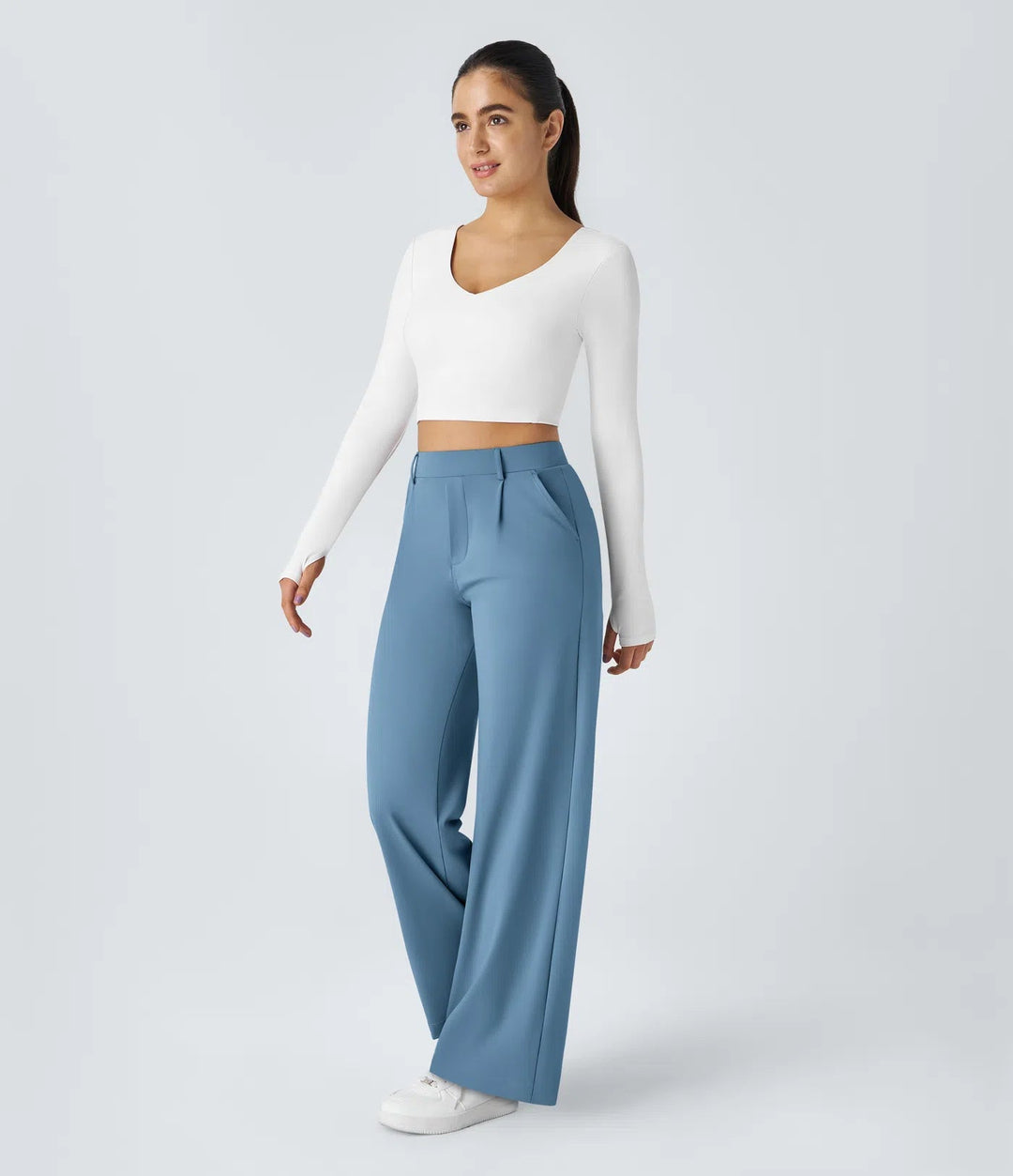 Carla™ – D’elegante und bequemi Stoffhose für jede Glegeheit MOKKAKAI