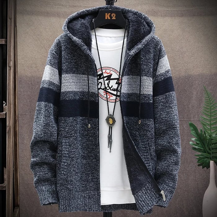 Lars - Stylisher Kapuzenpullover für Herren MOKKAKAI