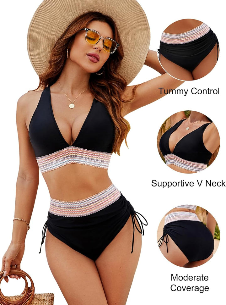 Leah | Bauchfrei Bikini MOKKAKAI