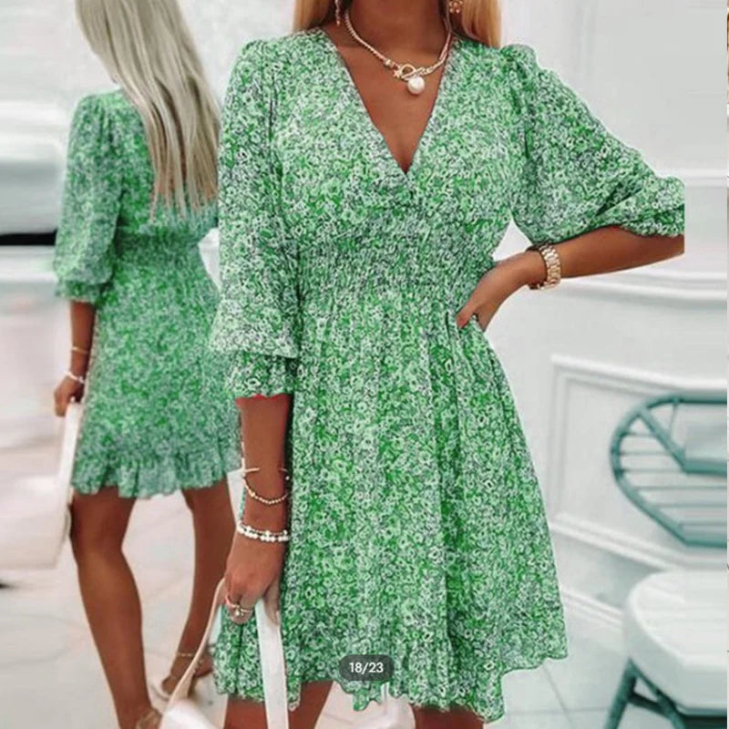 Ibiza™ | Kleid mit Blumendruck MOKKAKAI