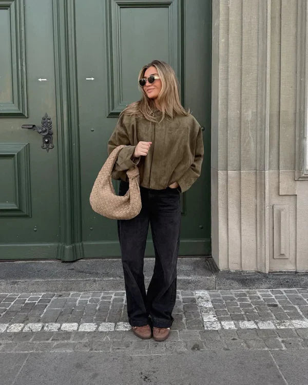 Lumière™ – Stilvoller Suede-Bomber für jede Saison MOKKAKAI