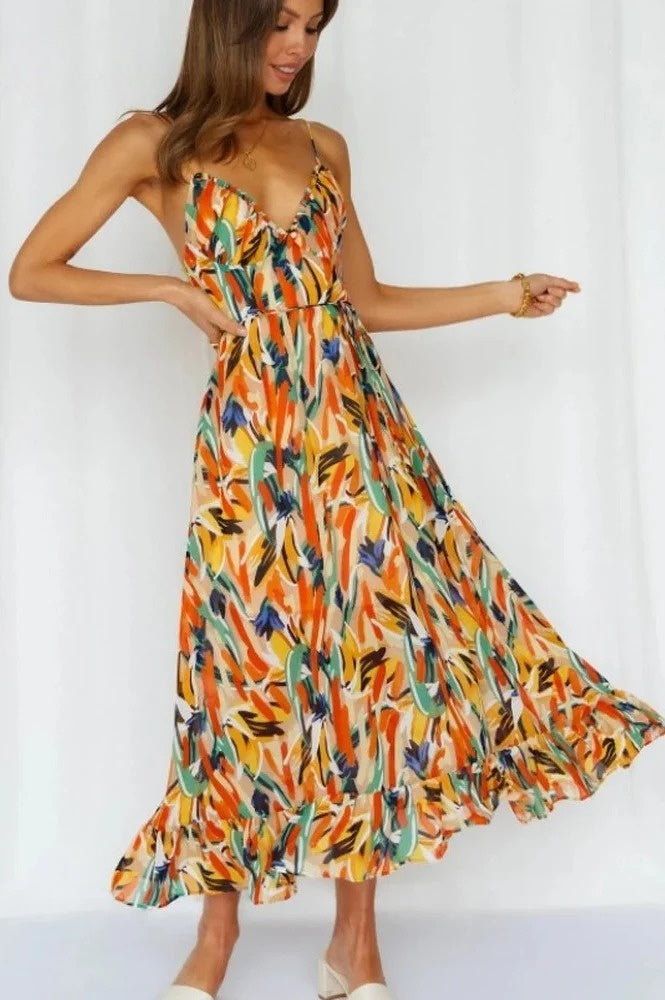 Emily | Farbenfrohes Sommerkleid MOKKAKAI