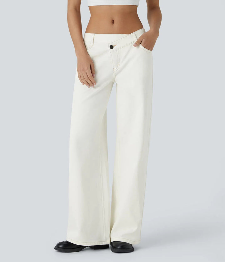 Giorgina Flex™ – Baggy Jeans mit tiefer Taille & lockerem Schnitt MOKKAKAI