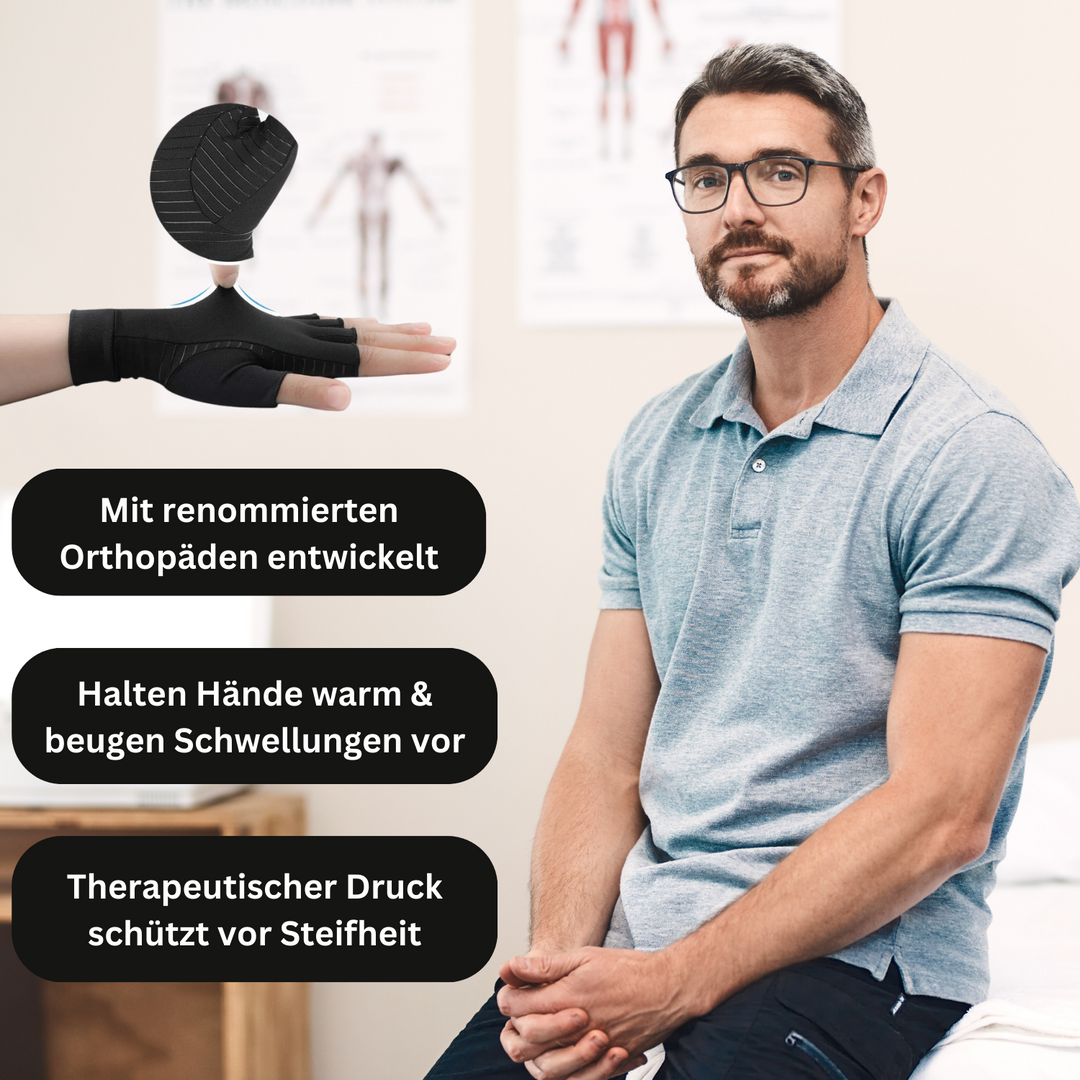 edelkai – Anti-Arthritis Kompressionshandschuhe – Ansicht 5