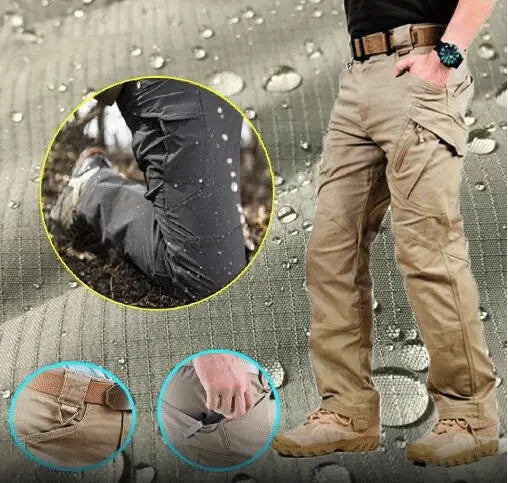 Zen  - Übergroße Taktische wasserdichte Hosen Herren Outdoor IX7/ IX9 MOKKAKAI