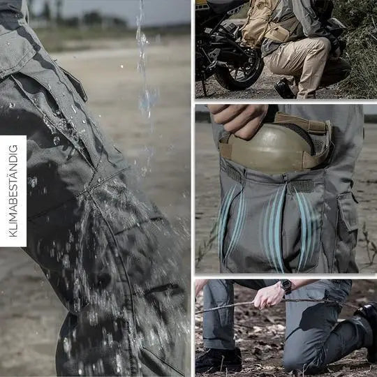Zen  - Übergroße Taktische wasserdichte Hosen Herren Outdoor IX7/ IX9 MOKKAKAI