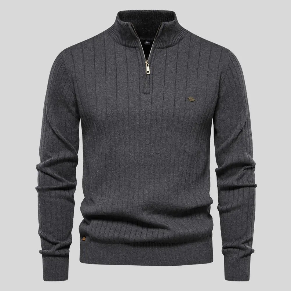 Maddox™ | Weicher und Warmer Rippenpull MOKKAKAI