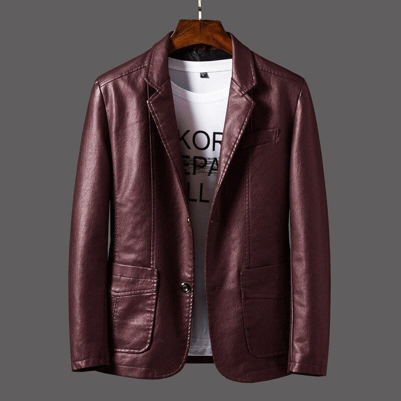 Enzo™ | Herren Lederjacke MOKKAKAI