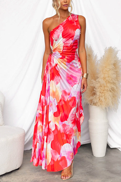 Kacie - Plissiertes Sommerkleid MOKKAKAI