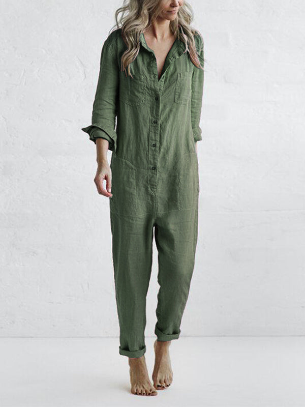 Sydney™ | Langärmeliger Jumpsuit – Ansicht 1
