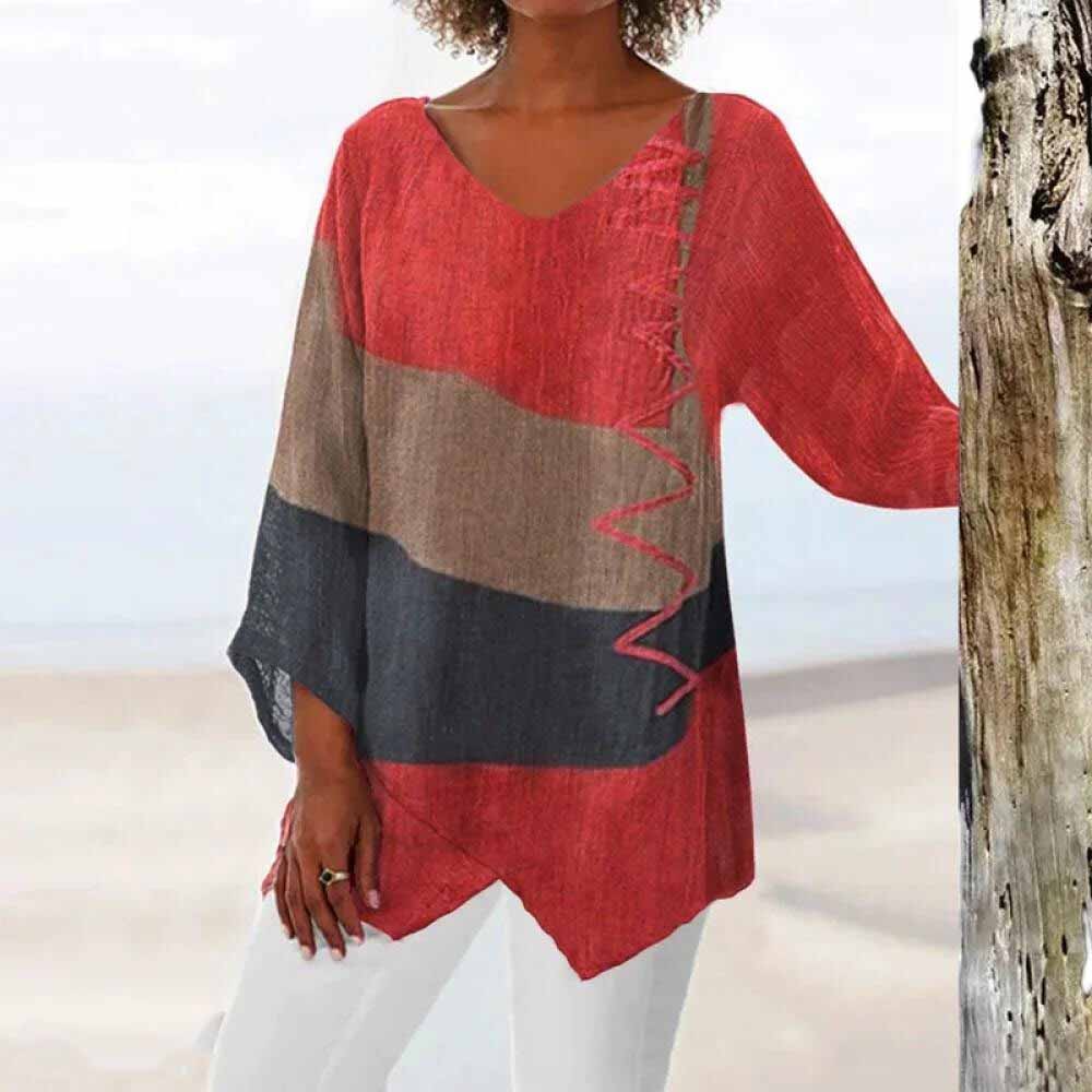 Elena - Elegante Bluse | 1+1 GRATIS MOKKAKAI