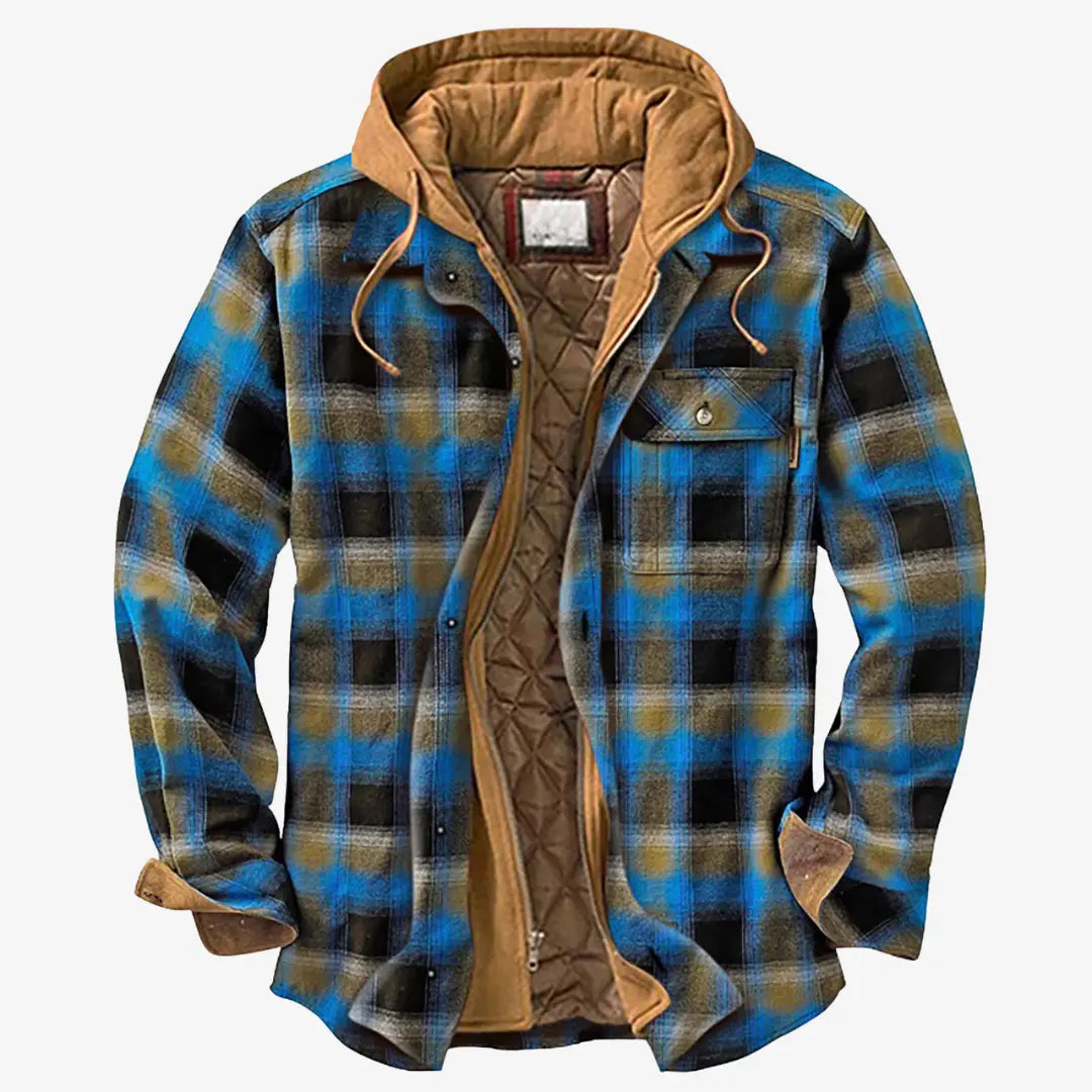 Emanuel - Flanelljacke MOKKAKAI