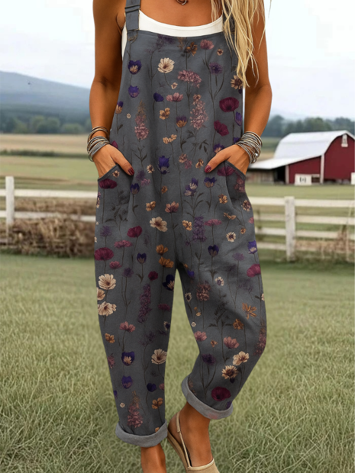 Marta | Künstlerischer Overall-Jumpsuit MOKKAKAI
