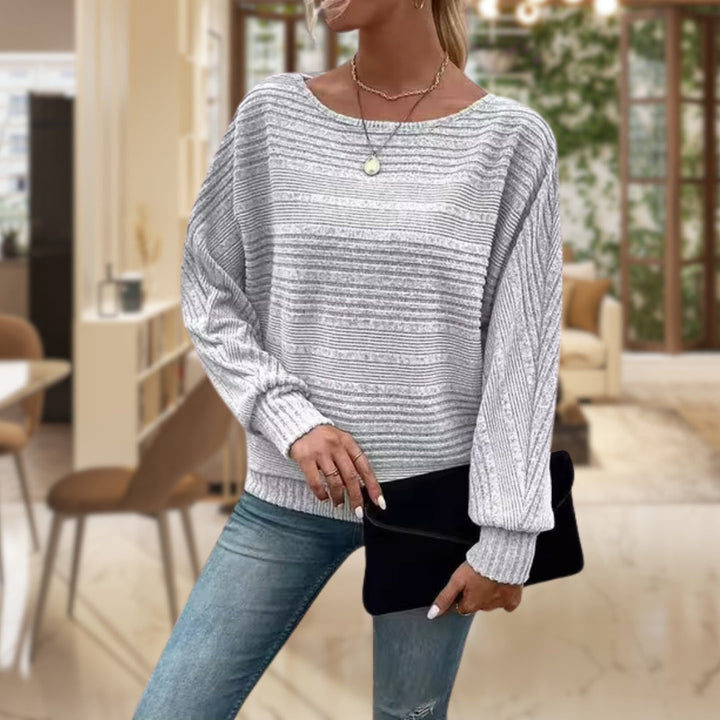 Anna - Texturierter Pullover für Damen MOKKAKAI