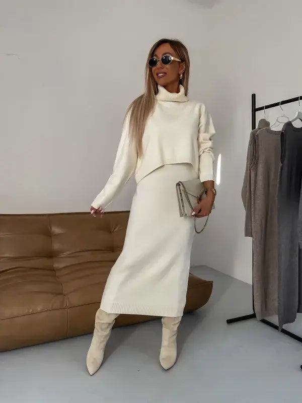 Nicole - Herbst-/Winterstrickset für Damen MOKKAKAI
