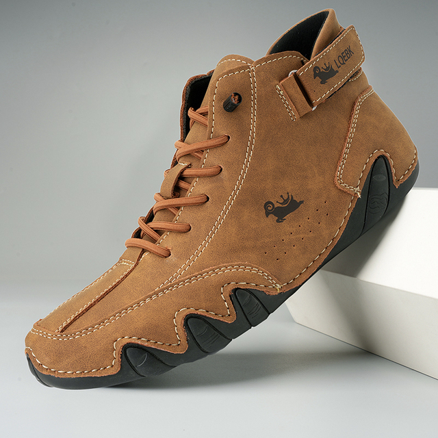 Ultra - Bequemer Rutschfester Barfußschuh Aus Echtem Leder (Unisex) – Ansicht 12