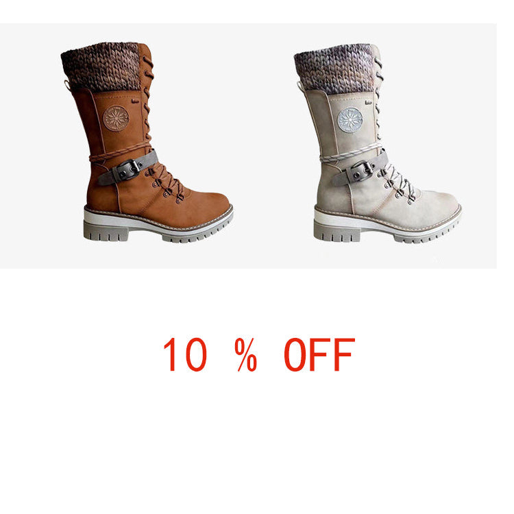 Wasserdichte Knie - Schneestiefel Für Damen – Ansicht 10