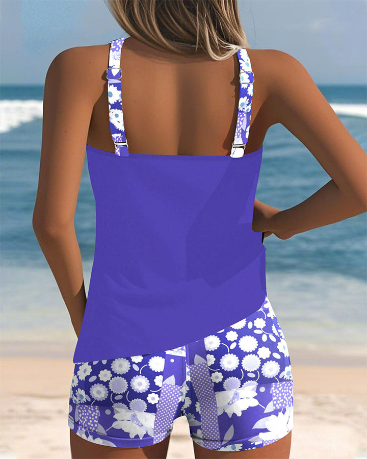 Badeanzug Tanktop Bedruckt Boxer MOKKAKAI