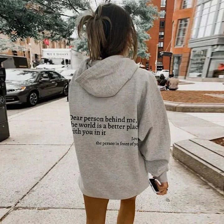 HappyHoodie - Der Pullover, der alle glücklich macht. – Ansicht 2