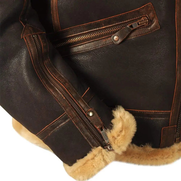 Maximilian - Stilvolle Pilotjacke für Herren MOKKAKAI