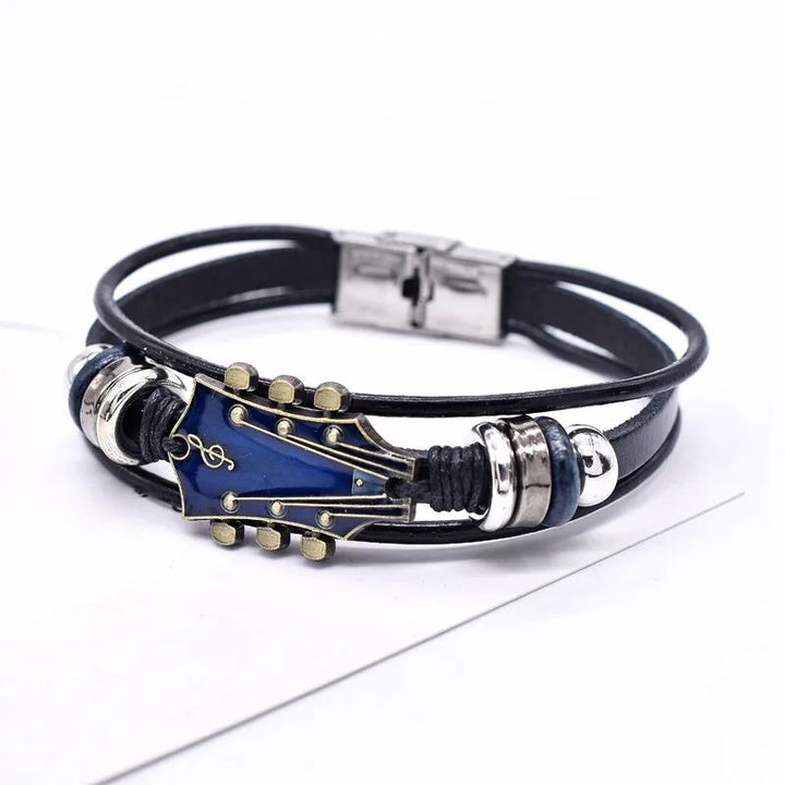 Guitar Leather Bracelet™ – Dr musikalischi Stil für dini Persönlichkeit MOKKAKAI