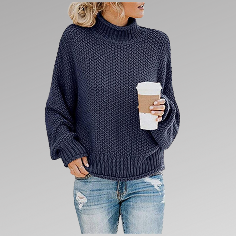 Helena - Klassischer Strickpullover MOKKAKAI