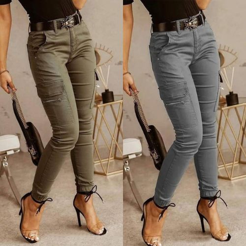 Mira™ | Damen Cargo Jeans MOKKAKAI