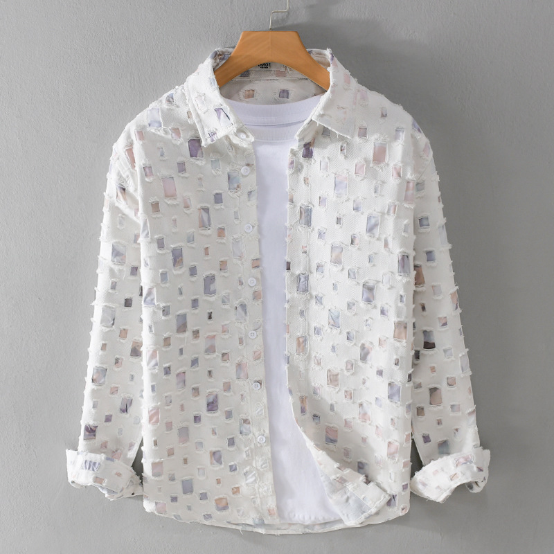 Liam™ | Herrenhemd mit Design MOKKAKAI