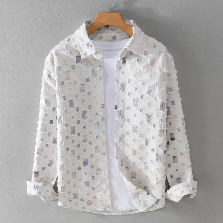 Liam™ | Herrenhemd mit Design MOKKAKAI