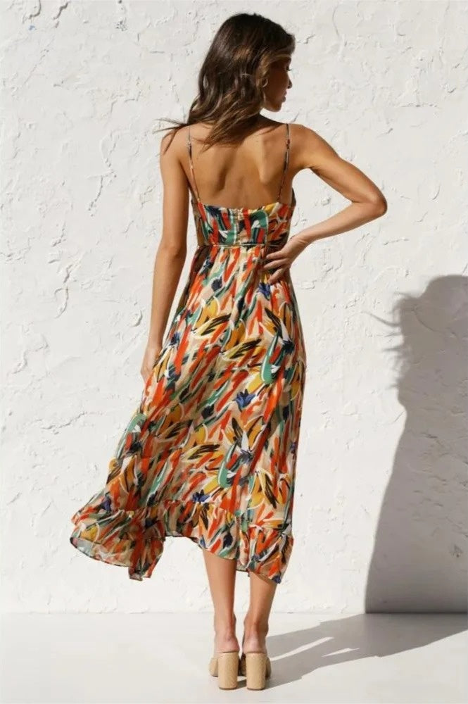 Emily | Farbenfrohes Sommerkleid MOKKAKAI