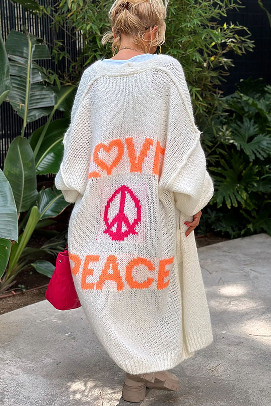 Bunte™ | Strickjacke "Love" MOKKAKAI