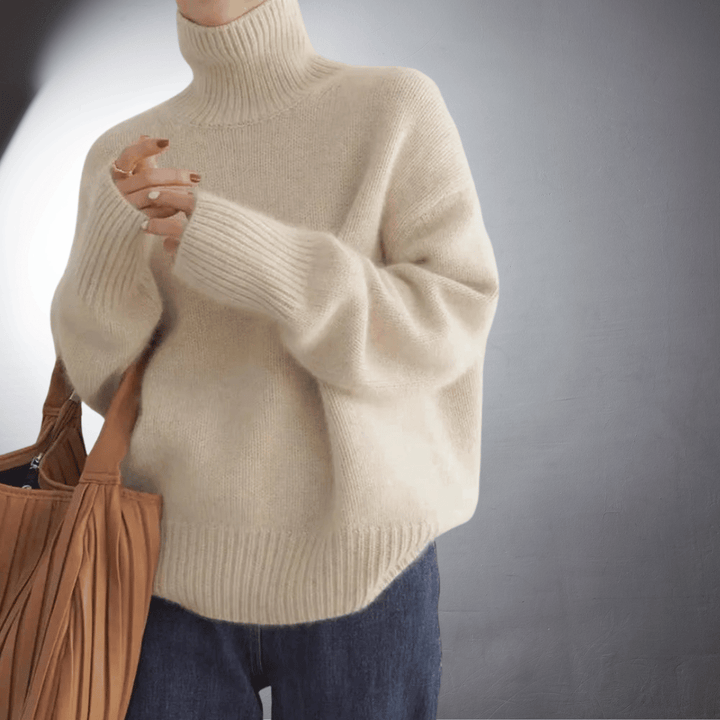 Adalgisa | Rollkragenpullover aus weichem Kaschmir MOKKAKAI