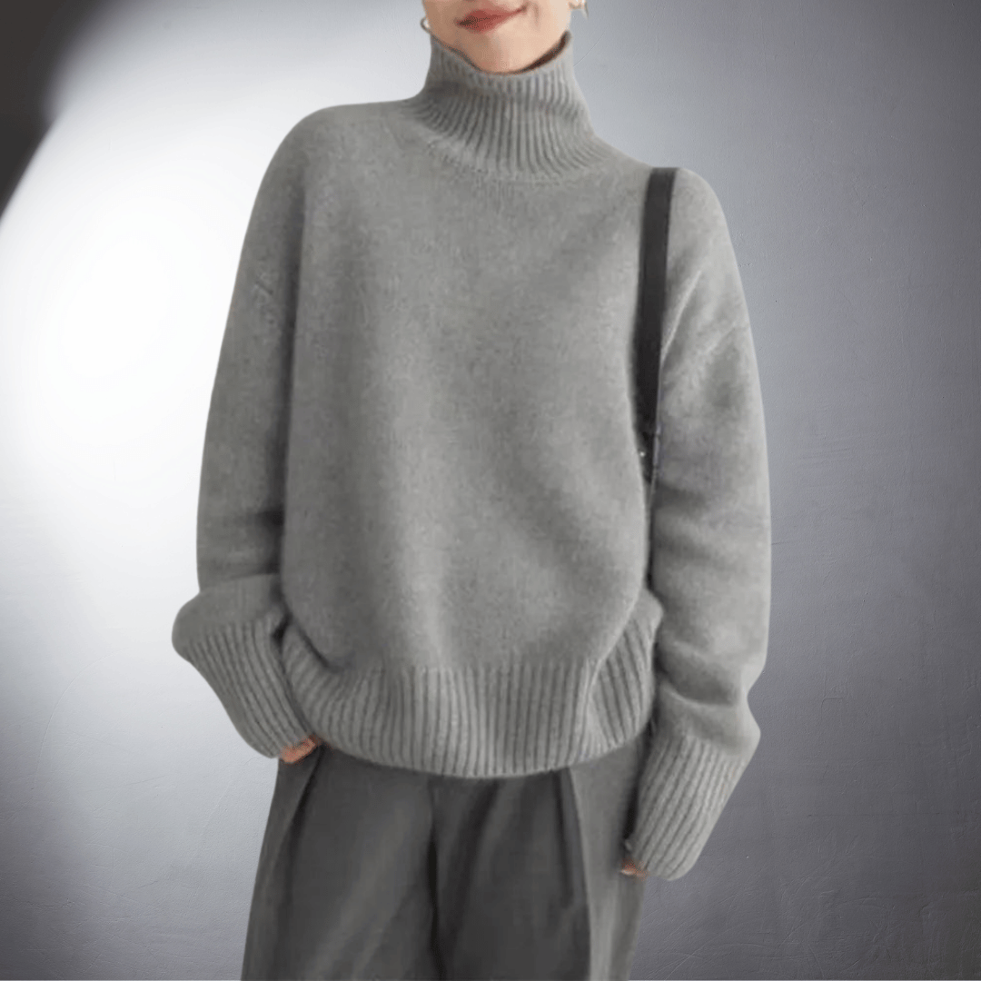 Adalgisa | Rollkragenpullover aus weichem Kaschmir MOKKAKAI