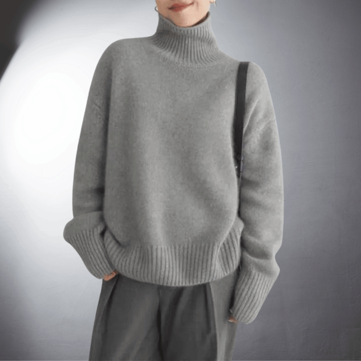 Adalgisa | Rollkragenpullover aus weichem Kaschmir MOKKAKAI