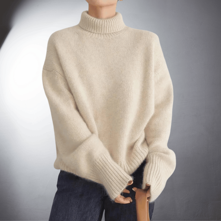 Adalgisa | Rollkragenpullover aus weichem Kaschmir MOKKAKAI
