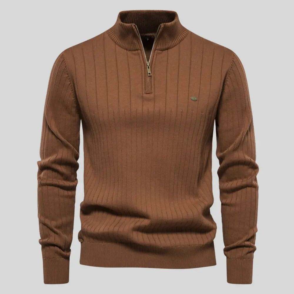 Maddox™ | Weicher und Warmer Rippenpull MOKKAKAI