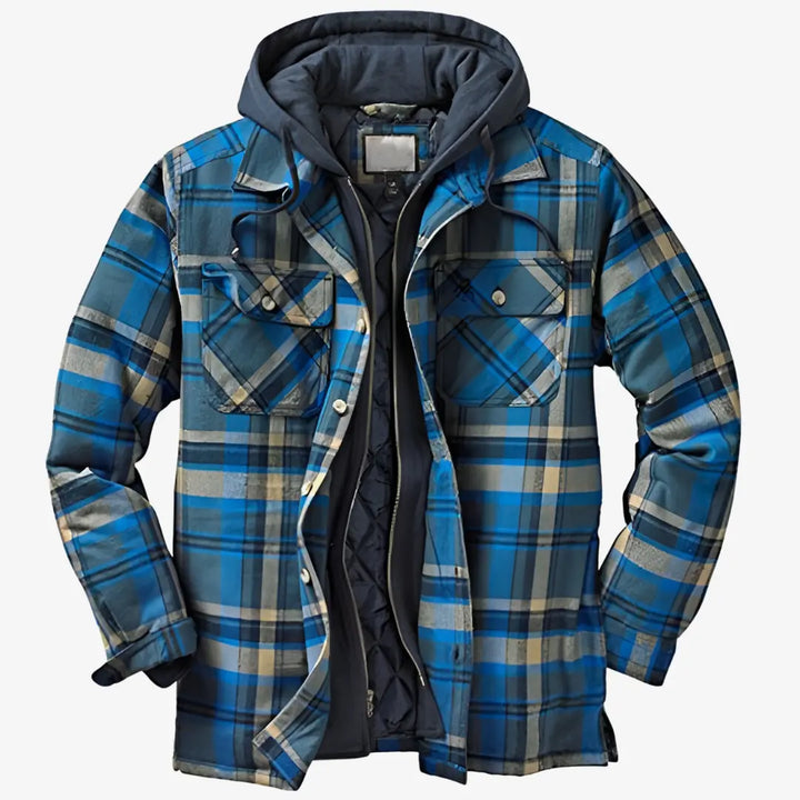 Emanuel - Flanelljacke MOKKAKAI