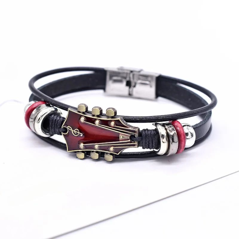 Guitar Leather Bracelet™ – Dr musikalischi Stil für dini Persönlichkeit MOKKAKAI