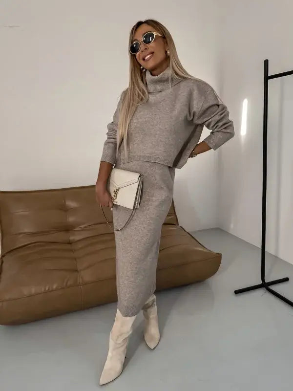 Nicole - Herbst-/Winterstrickset für Damen MOKKAKAI