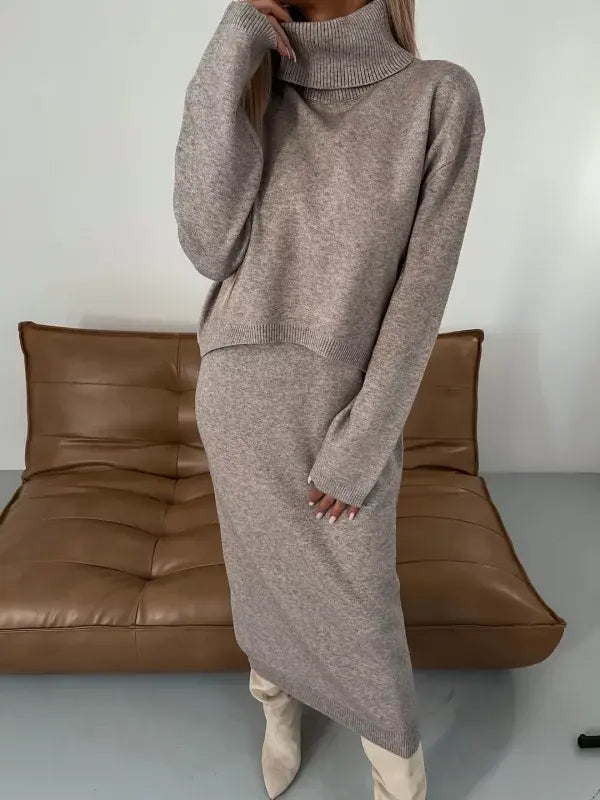 Nicole - Herbst-/Winterstrickset für Damen MOKKAKAI