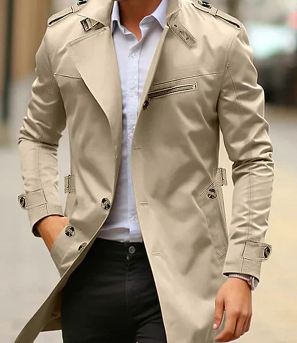 Nils™ | Eleganter Trenchcoat MOKKAKAI