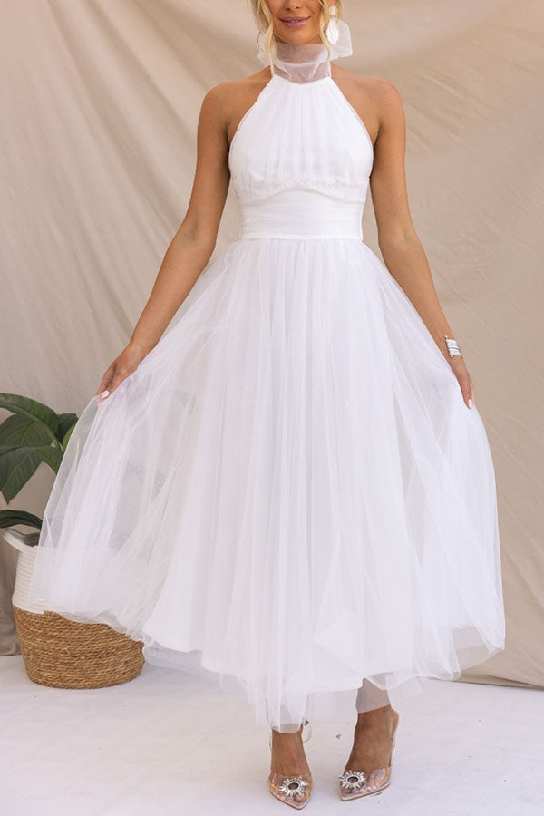 Fary™ | Kleid mit langem Rock MOKKAKAI