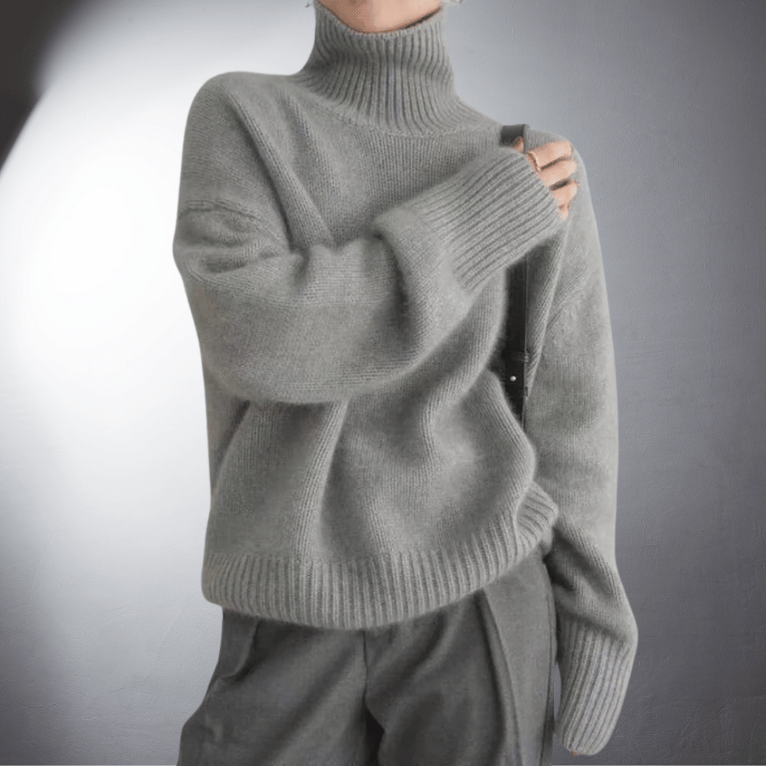 Adalgisa | Rollkragenpullover aus weichem Kaschmir MOKKAKAI