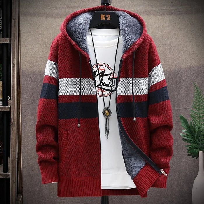 Lars - Stylisher Kapuzenpullover für Herren MOKKAKAI