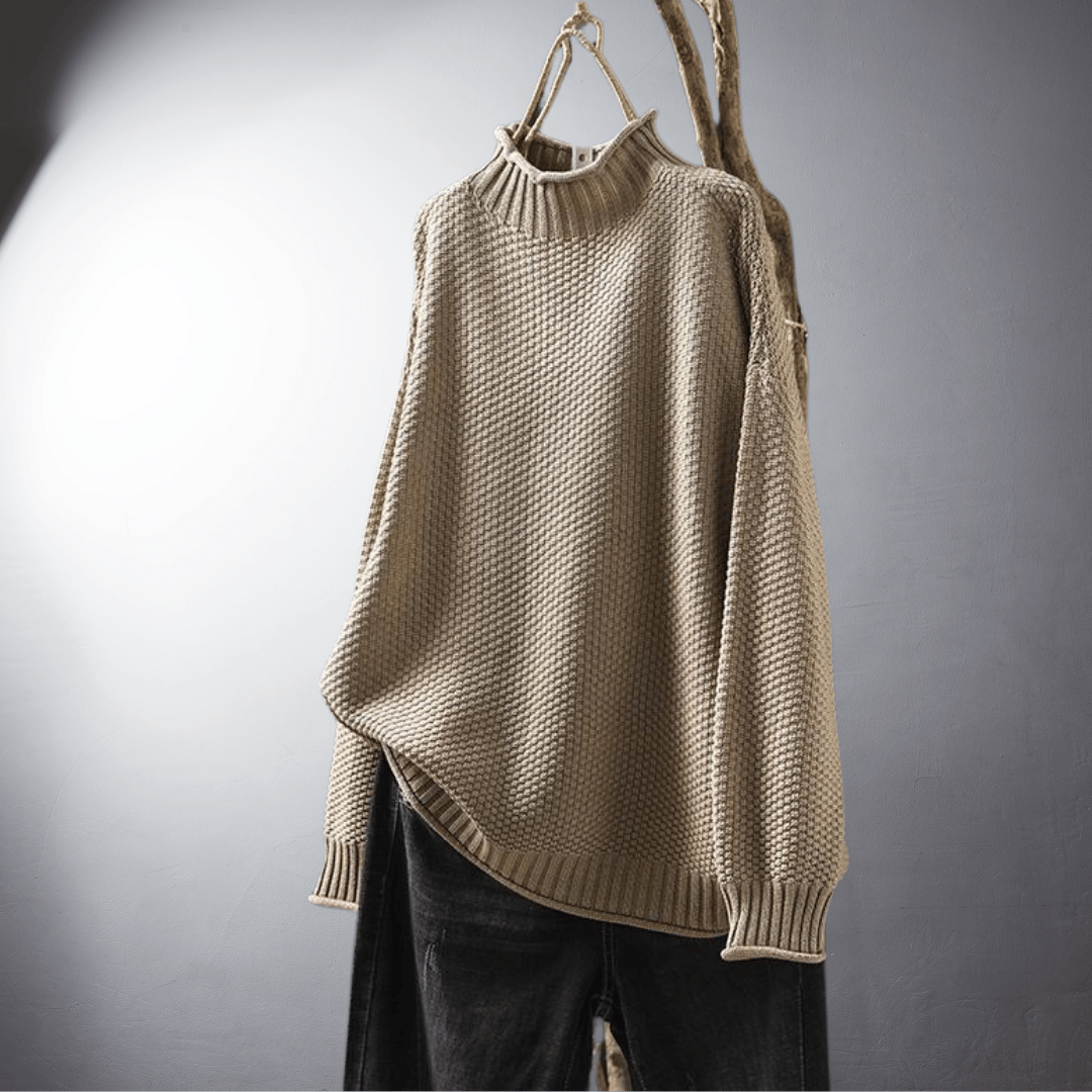 Binney™ – Premium-Strickpullover für chüehli Tag MOKKAKAI