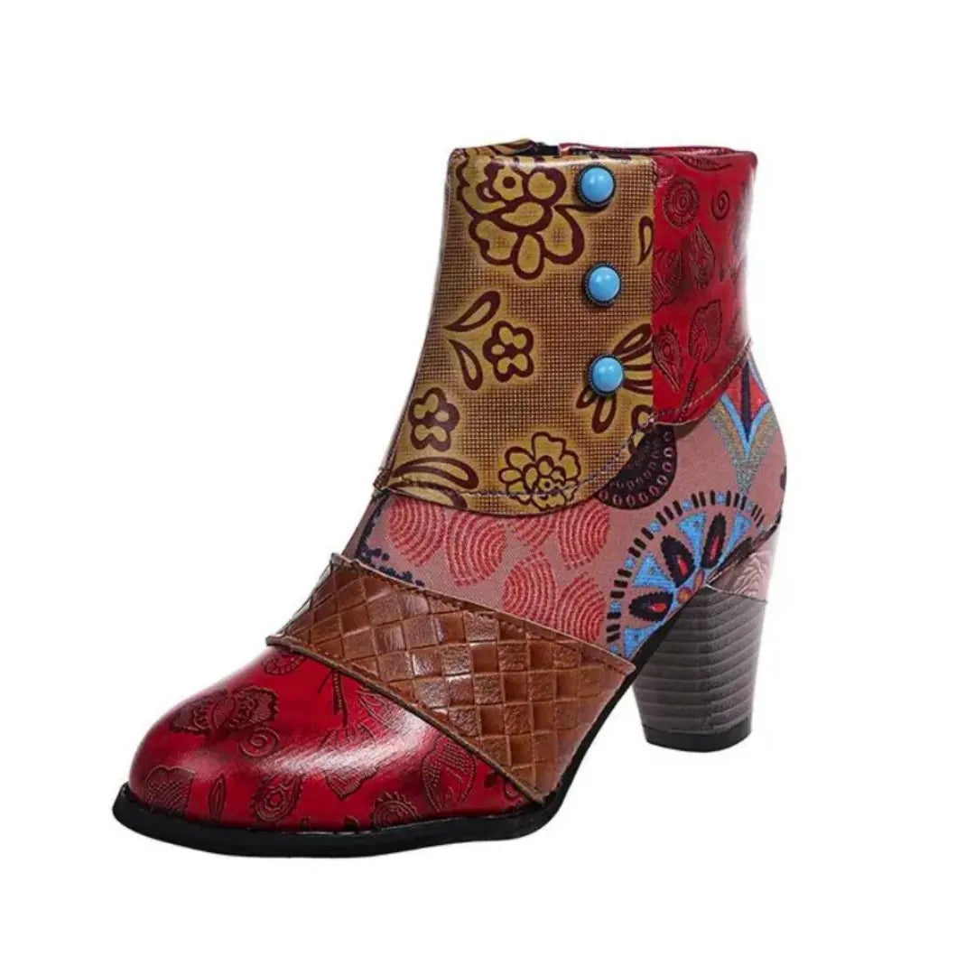 Suzan™ – Wasserdichti Retro-Stiefel für Stil und Komfort MOKKAKAI