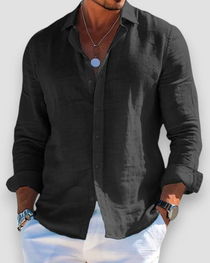 Chemise décontractée pour hommes MOKKAKAI
